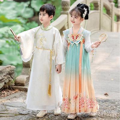 女童汉服襦裙古风仙女裙公主裙