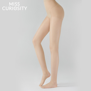 袜 防勾丝打底袜肉色空姐光腿神器连裤 好奇蜜斯黑丝袜女夏季 超薄款