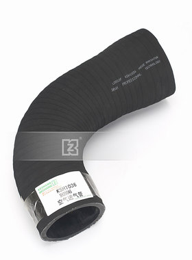 住友SH350A5空滤进气管 增压器橡胶空气软管L0002F/KSH1036挖掘机