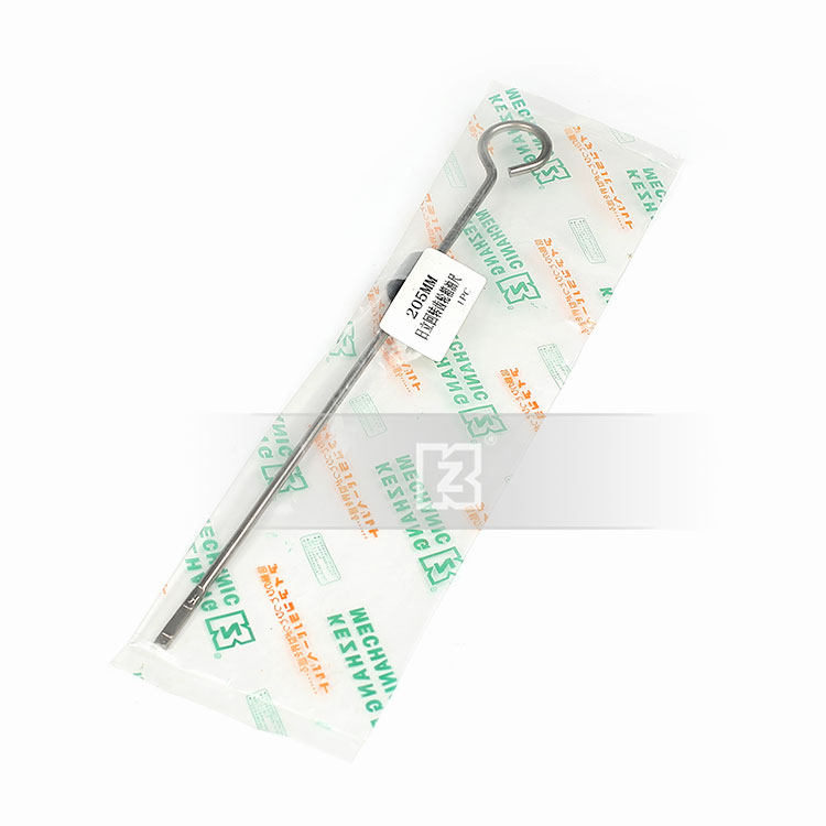 日立zx200-6回转齿轮箱油尺 205mm 回转标尺 量油尺 kz品牌挖掘机