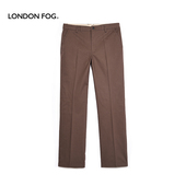 黑色商务休闲裤 男士 长裤 伦敦雾秋冬新款 微弹直筒简约舒适裤 子男潮