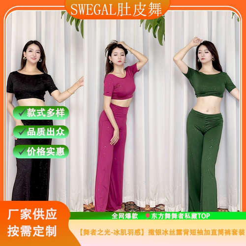 肚皮舞服装东方舞新款练功服显瘦