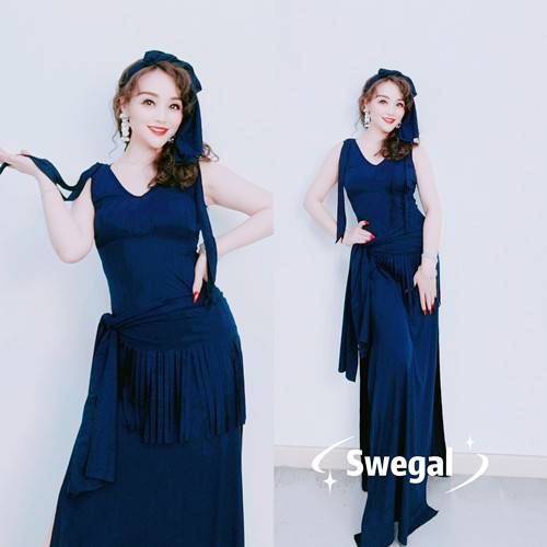 swegal肚皮舞袍子东方舞袍子