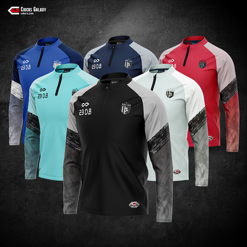 半拉链定制运动服饰赛客