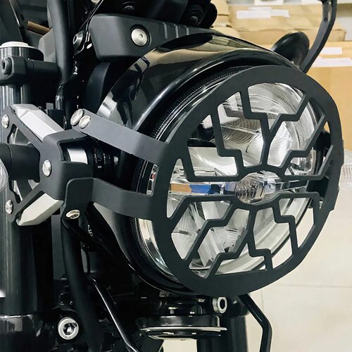 适用于雅马哈 XSR155 19-25年 改装大灯网 车灯保护罩 车灯护框盖