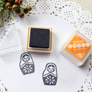 日本月猫Tsukineko VersaCraft多用印台小间敬子特调色小布用印台