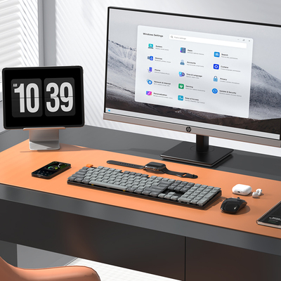 Keychron K5Max无线蓝牙Mac机械键盘矮轴适配Win系统108键办公女