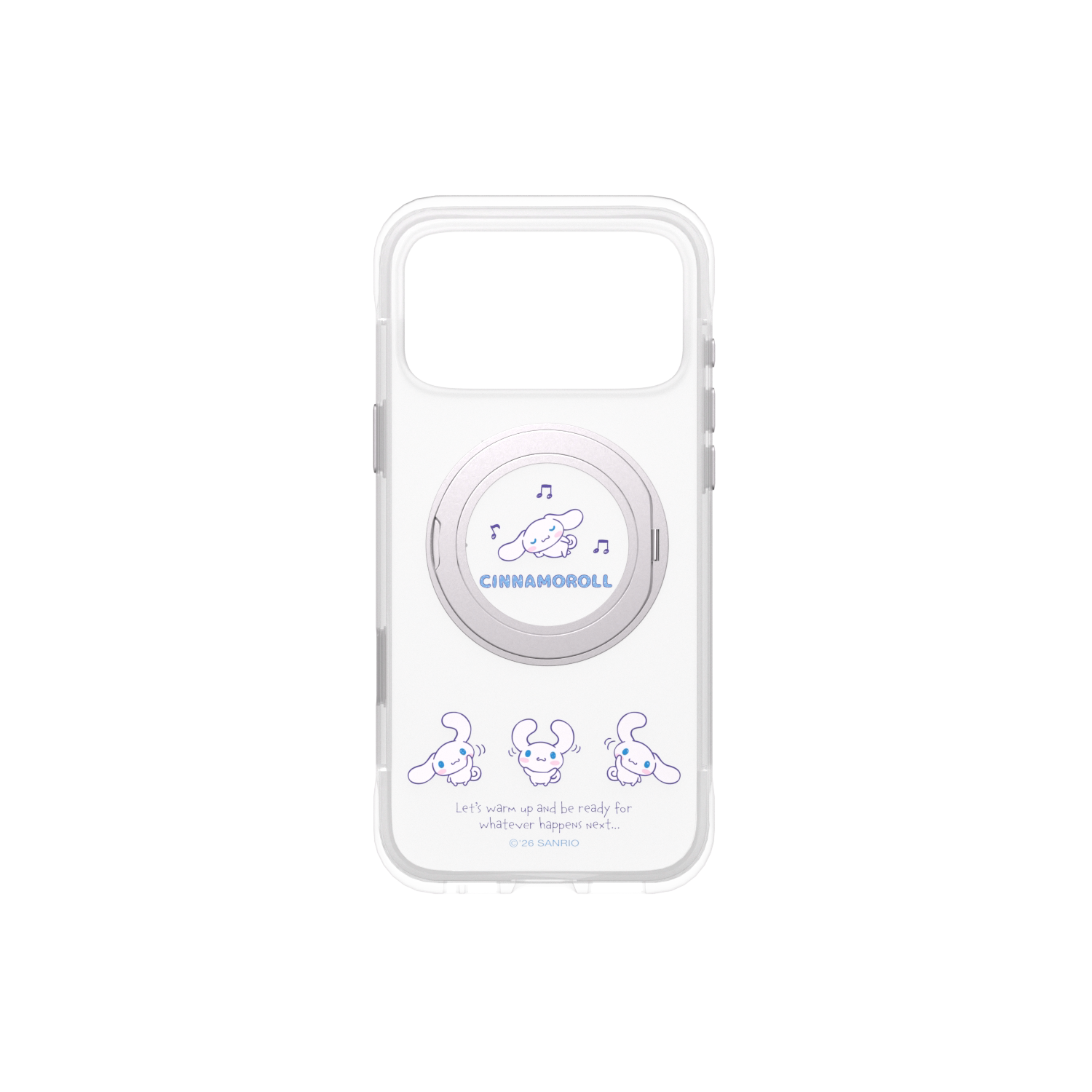 NO1BOX三丽鸥家族体操保护壳适用苹果18Promax手机壳iPhone18pro新款保护套磁吸旋转支架全包可爱卡通防摔壳