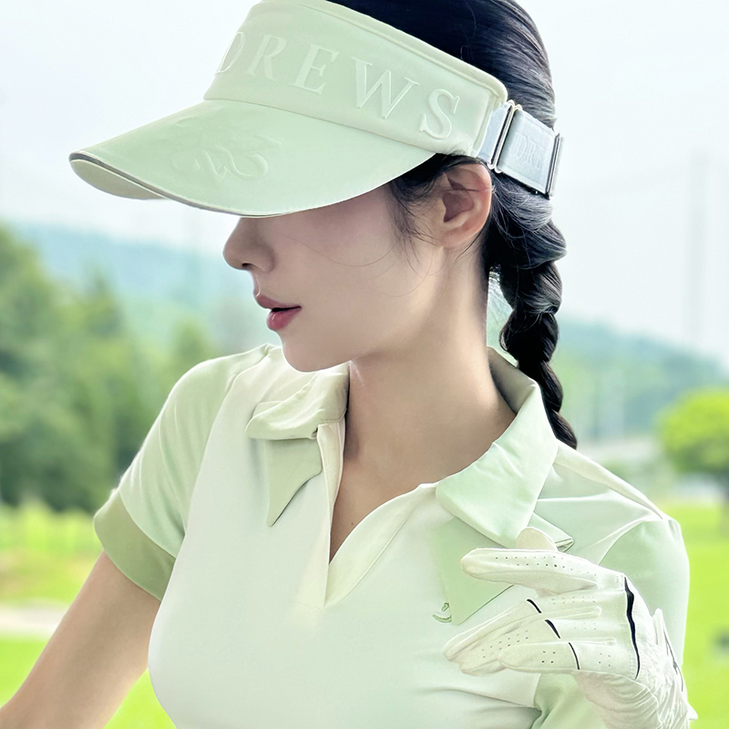 高尔夫球帽女款遮阳帽golf空顶帽鸭舌帽百搭太阳帽运动网球帽韩版