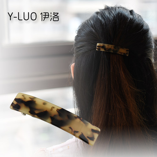 小号轻巧半扎一字夹发夹简单发卡