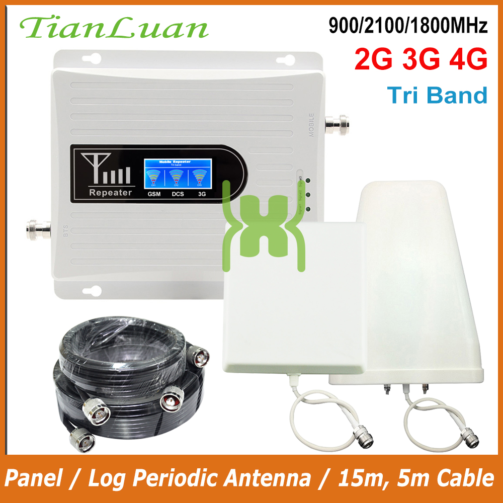 New 900mhz 1800mh 2100mhz  2G 3G 4G Signal repeater network