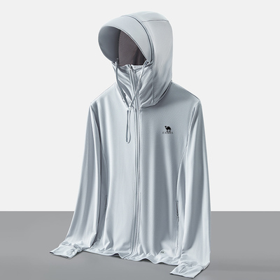 骆驼男士凉感轻薄透气防晒衣