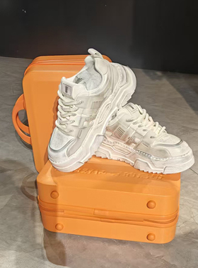 素拼男装2025秋季新款休闲鞋复古炸街做旧脏脏鞋SPCSS523255AM1