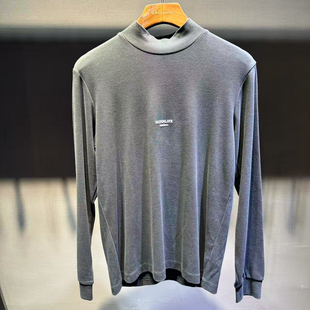 素拼男装冬季新款卫衣中领修身保暖百搭休闲打底衫SPAWY04787B