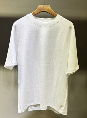 素拼男装2025秋季新款短袖T恤宽松廓形百搭简约SPADT535197AM