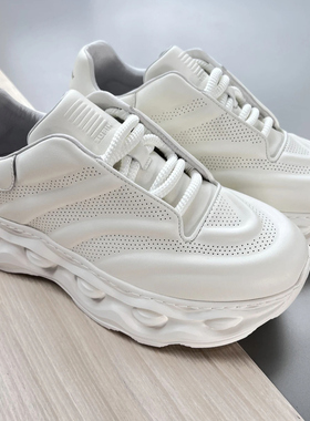 素拼男装2025夏季新款休闲鞋软弹系高级百搭时尚SPCSS457007AM1