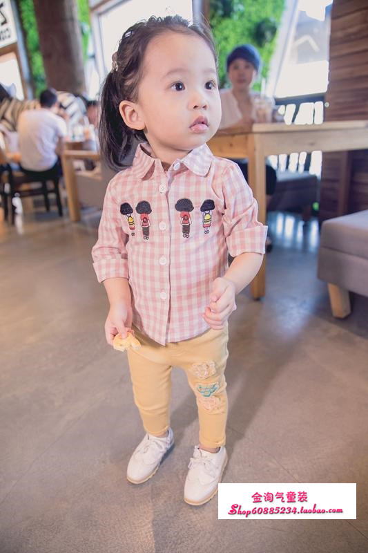Chemise fille à manche longue - Ref 2088808 Image 3