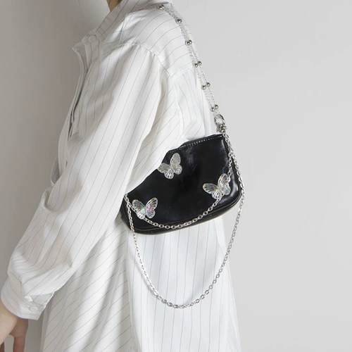 Маленькая милая сумка через плечо, небольшая дизайнерская сумка подмышку, коллекция 2022