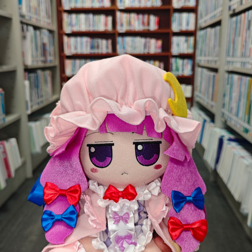 东方project帕秋莉20cm坐姿布偶