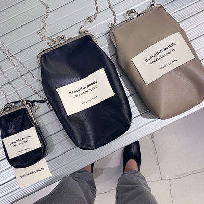 日本牛皮包mini潮流休闲