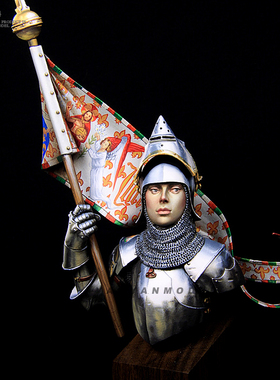 1/10 圣殿骑士胸像 树脂手办 兵人 白模(原特)  A-1453