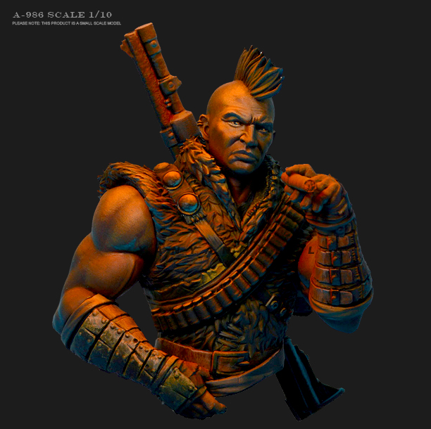 模型经典手办1/10树脂兵人