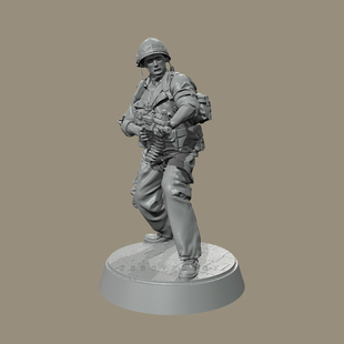 人高 38mm 50mm 越战兵人 树脂兵人 模型 白模 TD-7294/3D