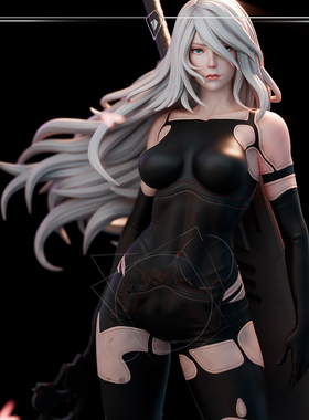 人高 38mm 50mm 75mm 奇幻女剑师 树脂兵人 TD-7026/3D