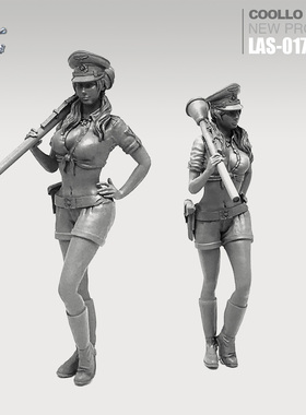 美女反装甲兵 1\35树脂兵人LAS-17