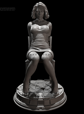 全高 45mm 65mm 75mm 解困特工 树脂白模 TD-6246/3D