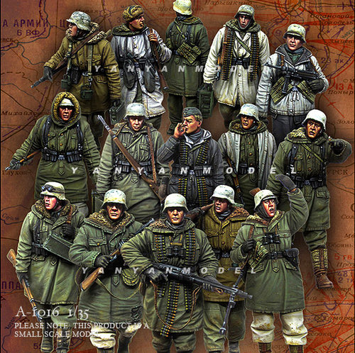 模型经典手办1/35树脂兵人