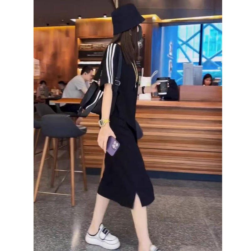 时尚连衣裙夏季中长款