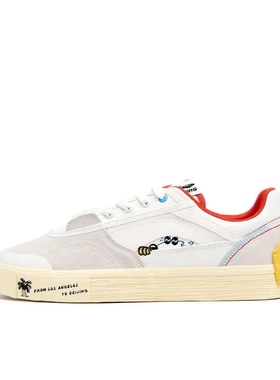 中国李宁艺术家联名潮流低帮 板鞋 女款白色AETR004-1广东cj仓