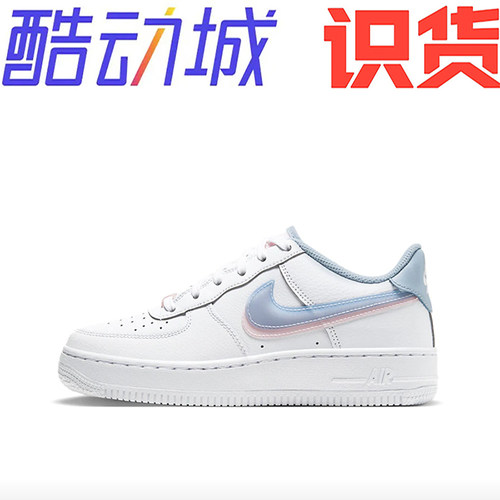 Nike Air Force 1 Double Swoosh 合成革CW1574-100