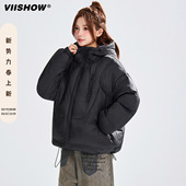 2025加绒加厚保暖防寒棉袄工装 冬季 棉衣外套 棉服男士 VIISHOW美式