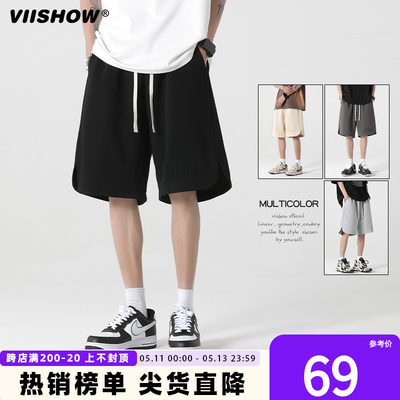 VIISHOW潮牌宽松休闲运动卫裤