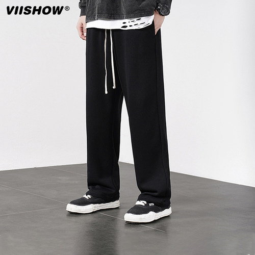 VIISHOW春季新款潮牌百搭休闲裤