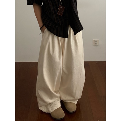 Daily1日系休闲萝卜裤