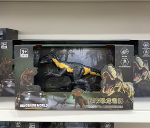 侏罗纪仿真恐龙模型玩具礼物声效关节可动巨兽霸王龙迅猛翼龙模型