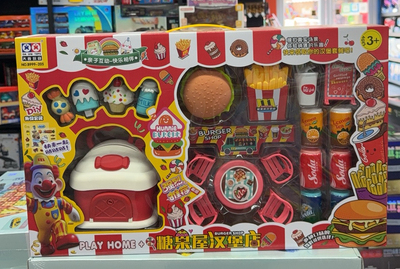 大鑫玩具趣味过家家系列欢乐小厨房自动售货机牙医益智玩具