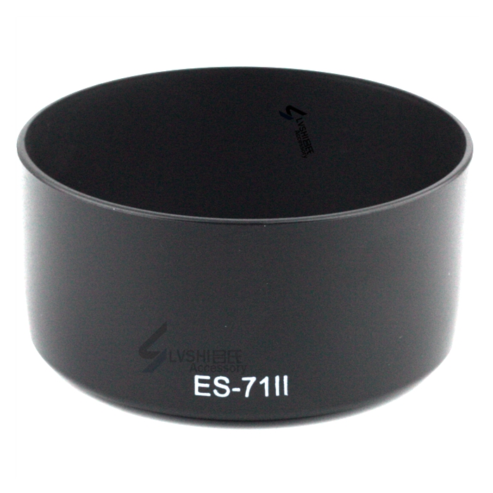 ES-71II卡口遮光罩 适用于佳能EF 50mm f/1.4 USM50 1.4定焦镜头