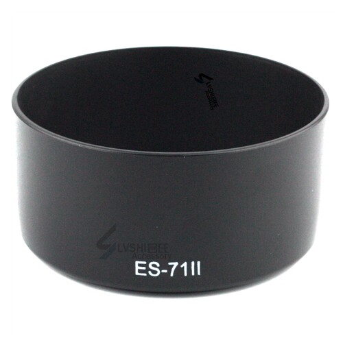 ES-71II卡口遮光罩 适用于佳能EF 50mm f/1.4 USM50 1.4定焦镜头