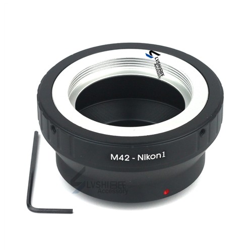 M42-N1转接环适用于M42螺口镜头转尼康微单机身V1V2V3J3J4J5带顶