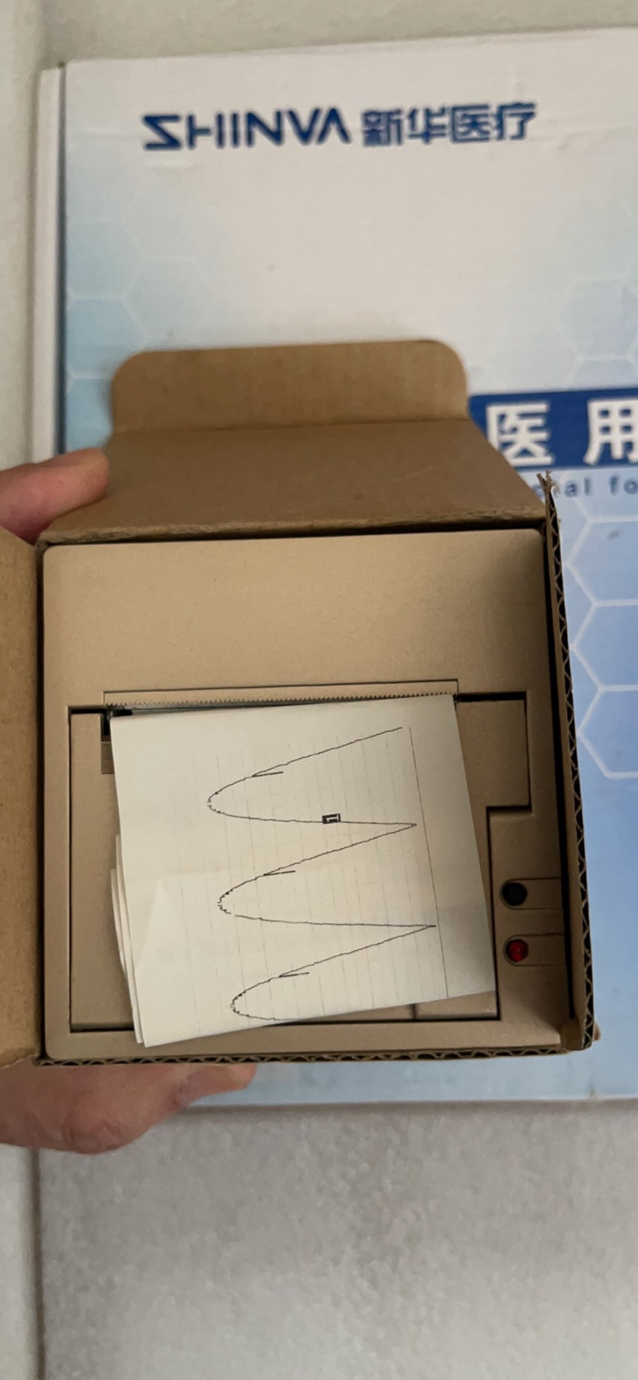 山东新华低温等离子灭菌器PS100-X用金色热敏打印机SP2BJ，原装。