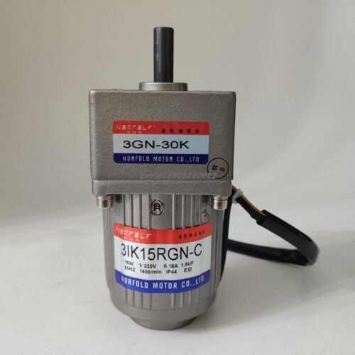 NFD诺福德3IK15RGN-C小型减速电机3GN-30K减速机US15W
