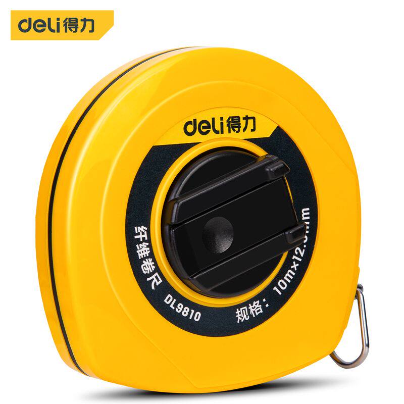 得力 皮卷尺纤维尺9820 9830  9850 98100正品维修测量工具单