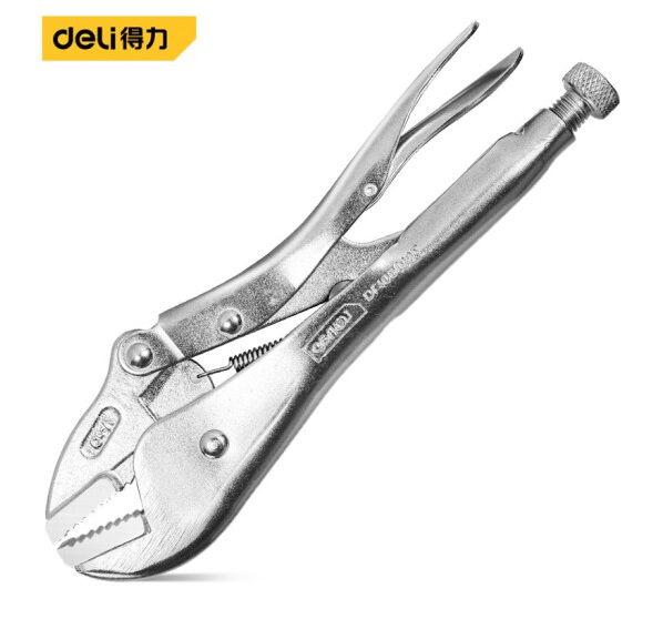 得力工具 10寸重型直口带刃大力钳多功能压力钳固定工具 DL109010