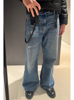 【无敌修身】25FW2010新版型！低腰直筒微喇牛仔裤帅的雅痞