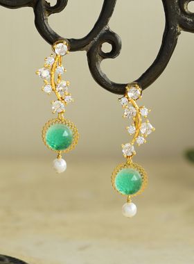 【耳夹】「杨贵妃之镜part2」日本京都琉璃馆 专利无痛耳夹 人气