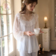独特绝美家居服套装 RoseTree宫廷风睡衣女春秋季 蕾丝法式 长袖 薄款